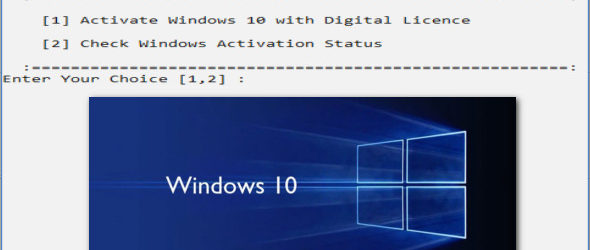 Windows 10 Digital Licence Generator 2.0