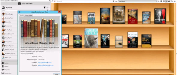Alfa eBooks Manager Web 7.3.0.1 + Portable