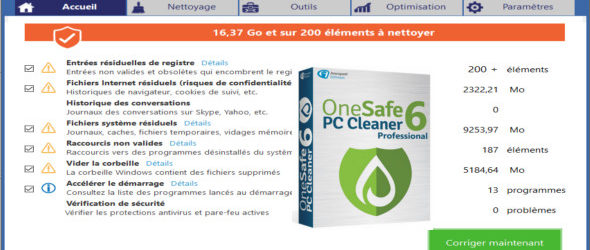 OneSafe PC Cleaner Pro 6.6.0