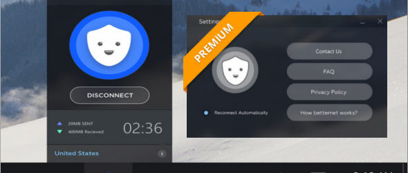 Betternet VPN Premium 5.3.0.433 pour Windows