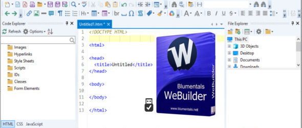 Blumentals WeBuilder 2018 15.4.0.206 Portable