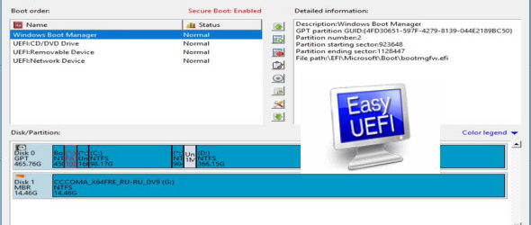 EasyUEFI Technician 5.3 + Portable + WinPE