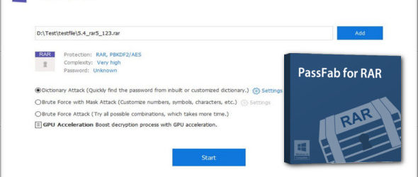 PassFab for RAR 9.4.0.7