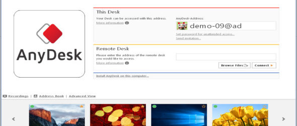 AnyDesk 4.3 Portable