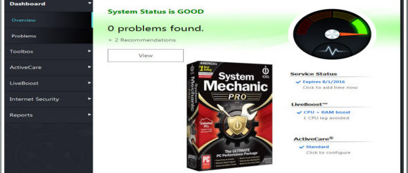 System Mechanic Pro 18.0.1.391