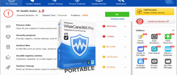 Wise Care 365 Pro 6.6.3 Build 633 + Portable 4 Wise Care 365 Pro 6.6.3 Build 633 + Portable