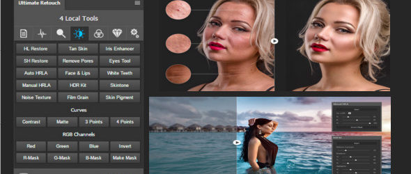 Ultimate Retouch Panel 3.7.37 pour Photoshop