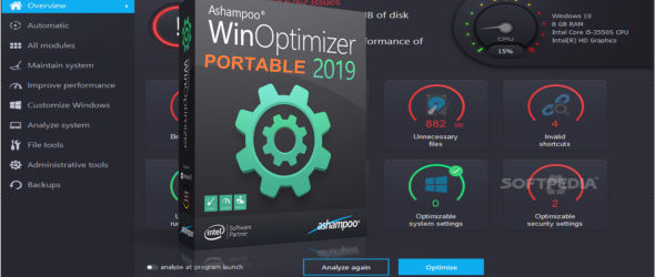 Ashampoo WinOptimizer 16.00.21 Portable