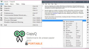 CopyQ 3.7.3 + Portable