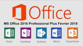 MS Office 2016 Professional Plus Février 2019