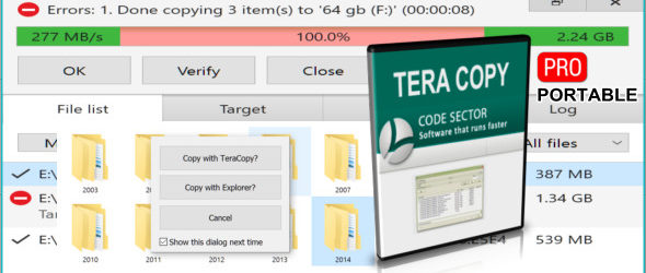 TeraCopy Pro 3.17 + Portable