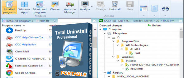 Total Uninstall Professional 7.3.1.641 + Portable