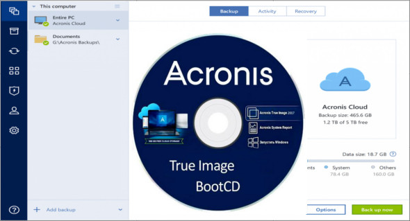 Acronis True Image 2019 Build 17750 BootCD