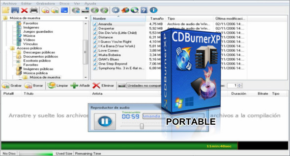 CDBurnerXP 4.5.8 Buid 7042 + Portable