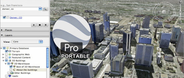 Google Earth Pro 7.3.6.9345 + Portable