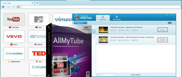 Wondershare AllMyTube 7.4.0.9