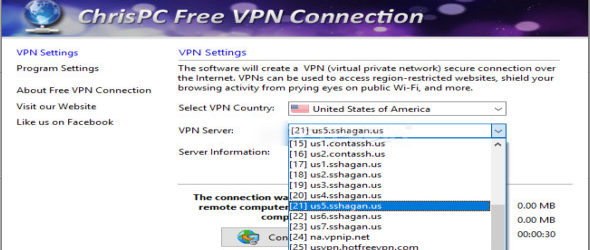 ChrisPC Free VPN Connection 1.04.12 Gratuit