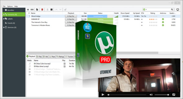 utorrent ca sert à quoi le niveau pro