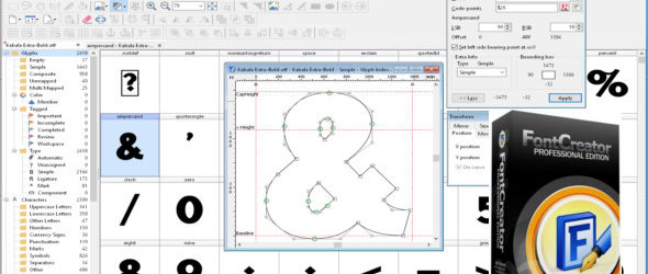 FontCreator Professional 12.0.0.2521