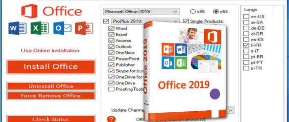 MS Office Professionnel Plus 2016-2019 VL V2011