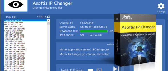 Asoftis IP Changer 1.4