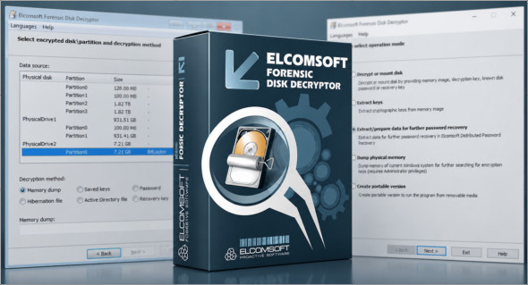 Elcomsoft Forensic Disk Decryptor v2.21.1036