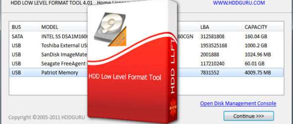 HDD Low Level Format Tool 4.40