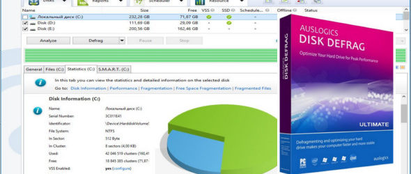 Auslogics Disk Defrag Ultimate 4.11.0.7 + Portable