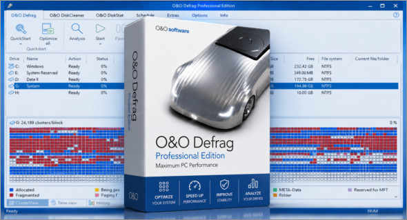 O&O Defrag Professional v31.3.26064 + Portable