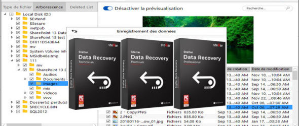 Stellar Data Recovery Pro 11.0.0.3 + Toutes les éditions