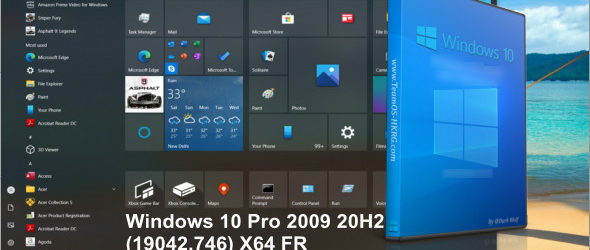 Windows 10 Pro 2009 20H2 (19042.746) X64 FR