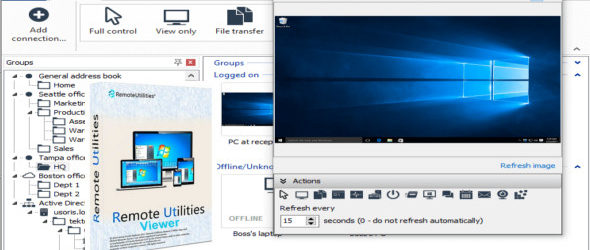 Remote Utilities Viewer 7.0.0.0