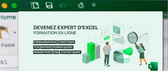 Devenir un expert d’Excel – La formation Excel