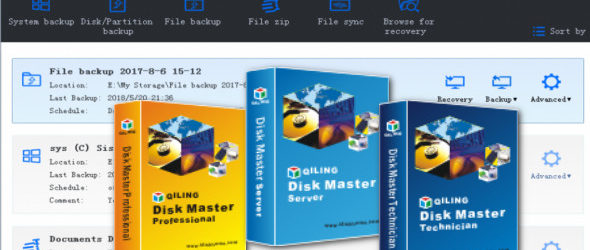 QILING Disk Master 5.5.1 + WinPE