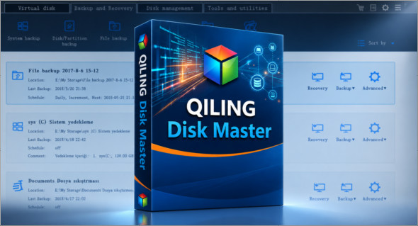 QILING Disk Master v8.8.0 + WinPE