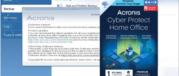 Acronis Cyber Protect Home Office B40173 Boot ISO