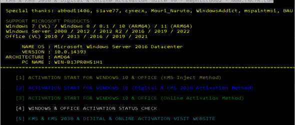 KMS 2038 & Digital & Online Activation Suite 9.8