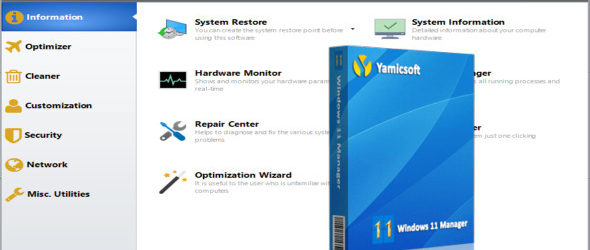Yamicsoft Windows 11 Manager 1.1.5 + Portable