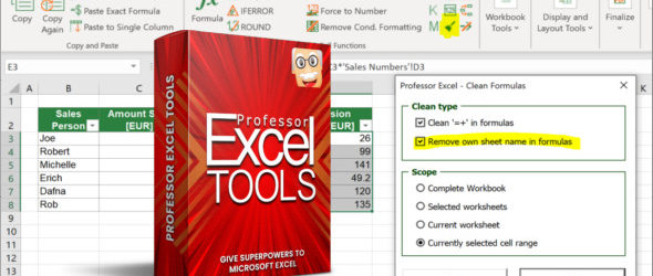 Professor Excel Tools 3.1 Premium