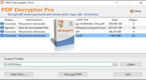 PDF Decrypter Pro 4.5.1 + Portable