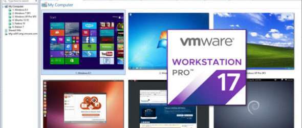 VMware Workstation Pro 17.5.1 Build 23298084