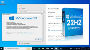 Windows 10 Enterprise 22H2 Pre-activé Dec 2022