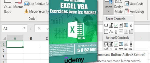 EXCEL VBA 2023 + Exercices avec les MACROS