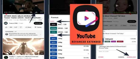 YouTube ReVanced Extended v18.35.36