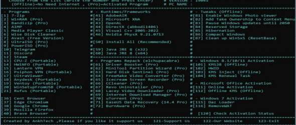 Ankh Tech Toolbox v2.5