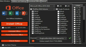 Office 2013-2024 C2R Install 7.7.7.1 + Lite