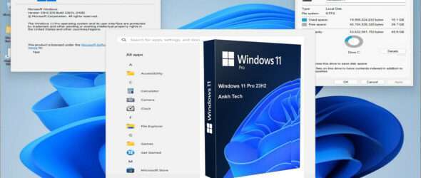 Windows 11 Pro 23H2 Build 22631.2428 Ankh Tech
