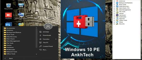 Windows 10 PE AnkhTech v8.0