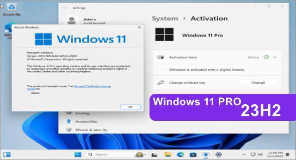 Windows 11 2023 Update l Version 23H2, Build 22631