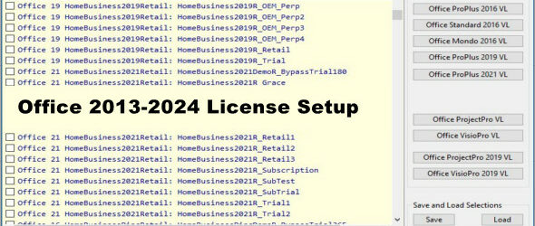 Office 2013-2024 License Setup 1.34